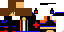 Minecraft skin texture, 64x32 legacy pixels