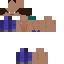 Minecraft skin texture, 64x64 pixels