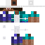 Minecraft skin texture, 64x64 pixels