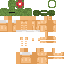 Minecraft skin texture, 64x64 pixels