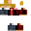 Minecraft skin texture, 64x64 pixels