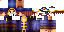 Minecraft skin texture, 64x32 legacy pixels