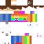 Minecraft skin texture, 64x64 pixels