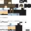 Minecraft skin texture, 64x64 pixels