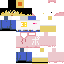 Minecraft skin texture, 64x64 pixels