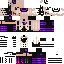 Minecraft skin texture, 64x64 pixels