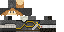 Minecraft skin texture, 64x32 legacy pixels
