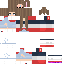 Minecraft skin texture, 64x64 pixels