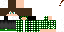 Minecraft skin texture, 64x32 legacy pixels