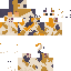 Minecraft skin texture, 64x64 pixels