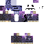 Minecraft skin texture, 64x64 pixels