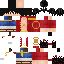 Minecraft skin texture, 64x64 pixels