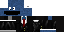 Minecraft skin texture, 64x32 legacy pixels