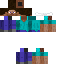 Minecraft skin texture, 64x64 pixels