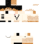 Minecraft skin texture, 64x64 pixels
