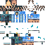 Minecraft skin texture, 64x64 pixels