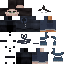 Minecraft skin texture, 64x64 pixels