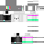 Minecraft skin texture, 64x64 pixels
