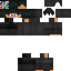 Minecraft skin texture, 64x64 pixels