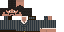 Minecraft skin texture, 64x32 legacy pixels