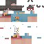 Minecraft skin texture, 64x64 pixels