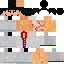 Minecraft skin texture, 64x64 pixels