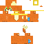 Minecraft skin texture, 64x64 pixels