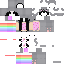 Minecraft skin texture, 64x64 pixels