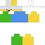 Minecraft skin texture, 64x64 pixels