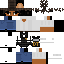 Minecraft skin texture, 64x64 pixels