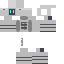 Minecraft skin texture, 64x64 pixels