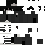 Gray Minecraft skin texture, 64x64 pixels