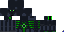 Minecraft skin texture, 64x32 legacy pixels