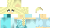 Minecraft skin texture, 64x32 legacy pixels