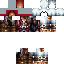 Minecraft skin texture, 64x64 pixels