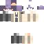 Minecraft skin texture, 64x64 pixels