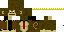Minecraft skin texture, 64x32 legacy pixels