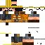 Minecraft skin texture, 64x64 pixels