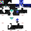 Minecraft skin texture, 64x64 pixels