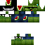 Minecraft skin texture, 64x64 pixels