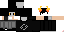 Minecraft skin texture, 64x32 legacy pixels