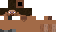 Minecraft skin texture, 64x32 legacy pixels