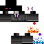 Minecraft skin texture, 64x64 pixels