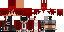 Minecraft skin texture, 64x32 legacy pixels