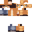 Minecraft skin texture, 64x64 pixels
