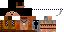 Minecraft skin texture, 64x32 legacy pixels