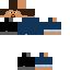 Minecraft skin texture, 64x64 pixels
