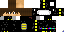 Minecraft skin texture, 64x32 legacy pixels