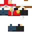 Minecraft skin texture, 64x64 pixels