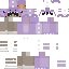 Minecraft skin texture, 64x64 pixels